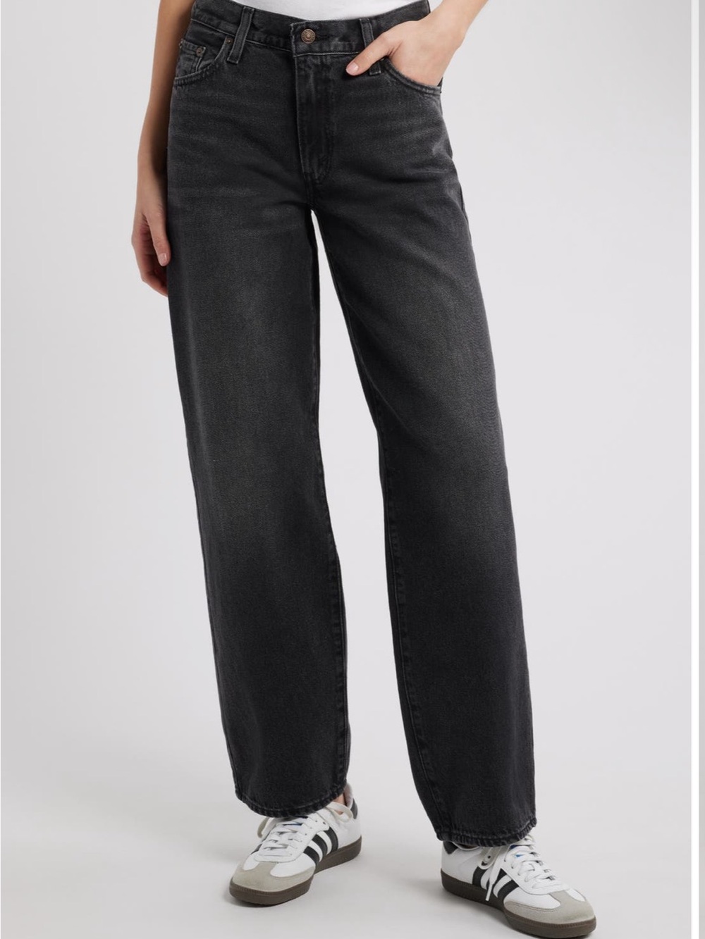 LEVI’S BAGGY DAD STRAIGHT LEG JEANS - Picture 3 of 6